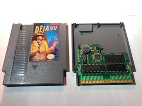 Deja Vu NES, Authentic Cart, Sleeve, Cleaned, Working