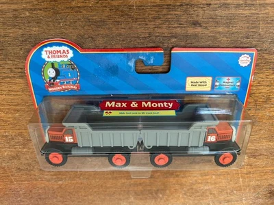 Curva de aprendizaje 2006 madera Thomas Train Max & Monty! ¡Nuevo! Foto 1 de 2