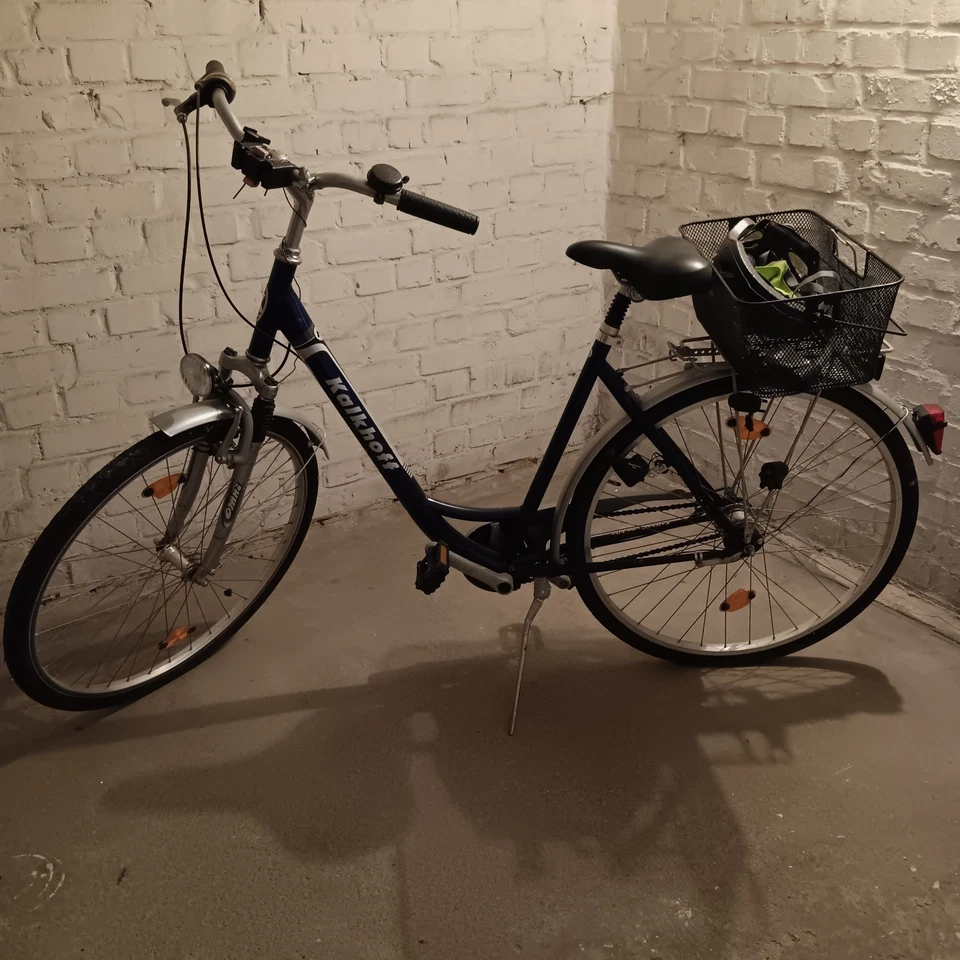 Damenfahrrad KALKHOFF, dunkelblau, top - Bild 1 von 4