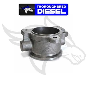 Garrett Non-EBV Turbine Outlet - 94-97 Ford Powerstroke 7.3L - Imagen 1 de 1