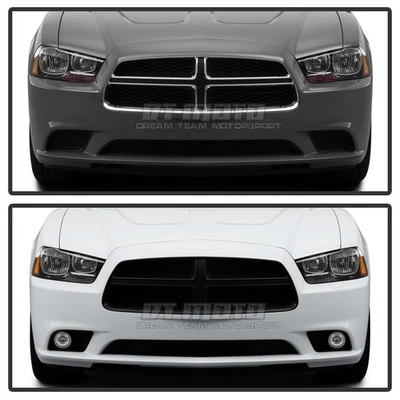 11-14 Dodge Charger Clear Halo Projector Fog Lights Lamps w/ Switch Left+Right - Image 1 of 4