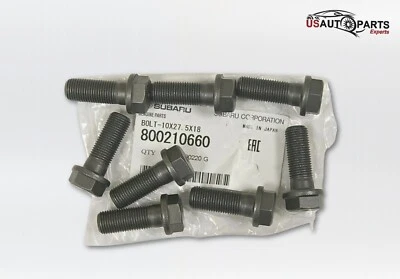 Cantidad 8 - Kit de pernos de volante genuino Subaru para Baja Impreza Legacy Outback 85-09 Foto 1 de 4