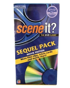 Mattel Scene It? Movie Edition Sequel Pack DVD Game New - factory sealed - Picture 1 of 3