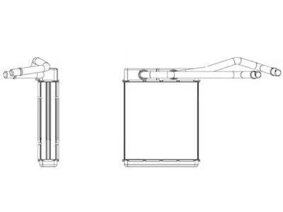 Núcleo de calefacción de climatización para Ford F250 Super Duty 1999-2000 TYC 95717JCJS HVAC Foto 1 de 2