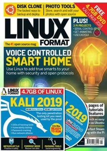 Linux Format Issue 249 May 2019 Voice Controlled Smart Home Free DVD KALI 2019 - Picture 1 of 1