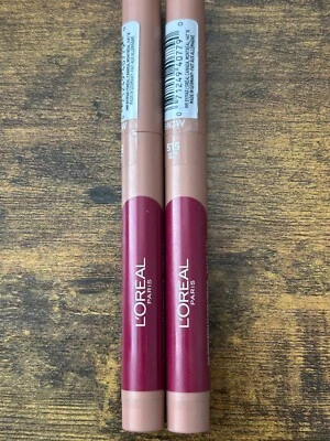 L'OREAL PARIS LÁPIZ LABIAL MATE 515 OFERTA SIN FIGURA - Paquete de 2 Foto 1 de 3