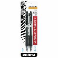 Medium Pt Black Gel Ink Zebra Sarasa 0.7mm 3 Pens with 3 Packs of Refills 718117767296