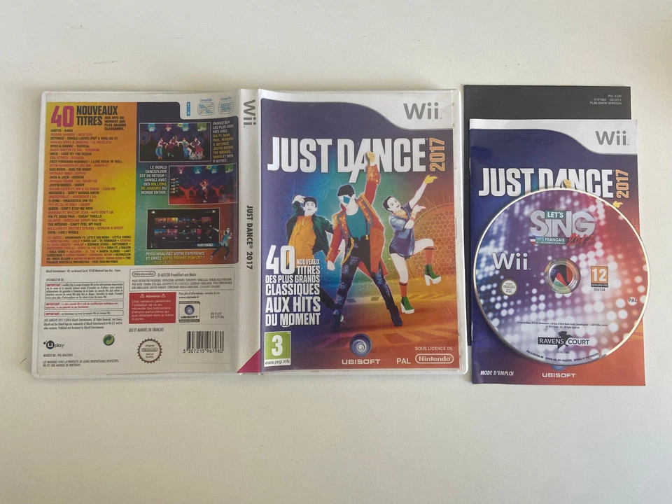Jeu Just Dance 2017 Nintendo Wii en boite - Photo 1/1