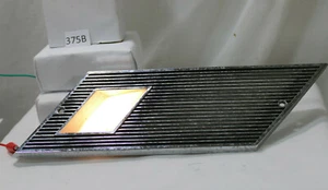 1965 FORD GALAXIE 500 CHROME COURTESY LIGHT & SPEAKER COVER LEFT REAR SAIL PANEL - Picture 1 of 14