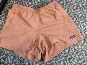 Womens Patagonia Baggies 5 Inch Short Tigerlily Orange Size XS Extra Small 