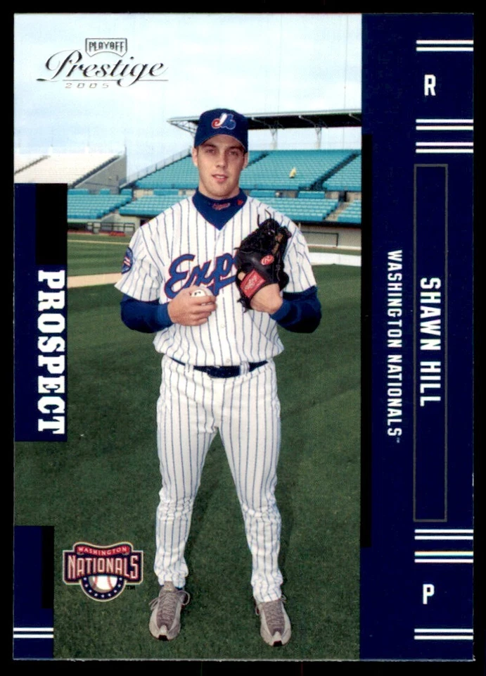 2005 Playoff Prestige Shawn Hill Baseball Cards #162 - Image 1 of 2