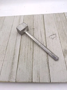Aluminum #4 Meat Tenderizer Double Textured Sides 8" Taiwan - Picture 1 of 6
