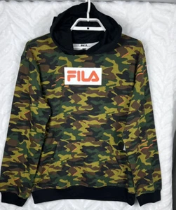Fila Hoodie Camo Fleece Boys XL 18 NEW - Picture 1 of 4