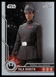 2023 Topps Chrome Star Wars Tala Durith Refractor #14 - Bild 1 von 2