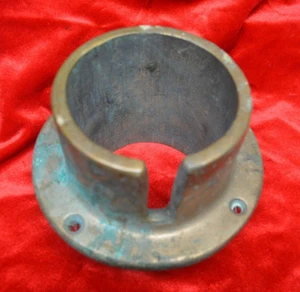 Vintage Brass Round Hawse Pipe - Picture 1 of 2