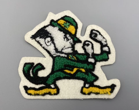 NCAA Vintage University Notre Dame Fighting Irish Fridge Patch Sewn 70s 80s 90s Cover