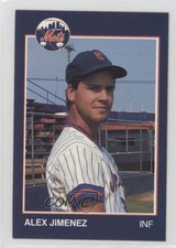 1988 Grand Slam Columbia Mets Al Jimenez Alex Jimenez #15