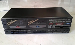 Vintage SHARP RT-W500H double stereo cassette deck - Imagen 1 de 10