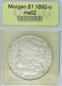 *1892-O $1 USA* "MORGAN SILVER DOLLAR" - Picture 1 of 9