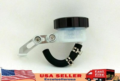 Clutch Brake Oil Fluid Reservoir Fit For Honda Kawasaki Suzuki Yamaha Ducati! - Image 1 of 4
