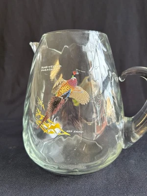 Jarra Martini con un faisán de cuello anillado y un bob blanco Foto 1 de 4