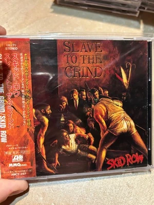 SKID ROW slave to the grind JAPAN EDITION CD 1991 AMCY-257   OBI Glam metal Foto 1 de 3