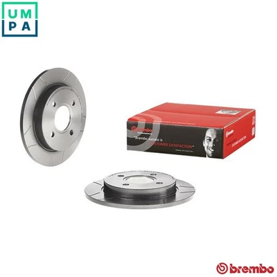 2x BRAKE DISC 08.4931.76 FOR FORD AUSTRALIA M1JE 1.0L 3cyl FIESTA Hatchback 1.8L - Image 1 of 4