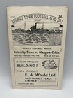 Grimsby Town V Glasgow Celtic Friendly 19th February 1949 Programme - V RARE VGC