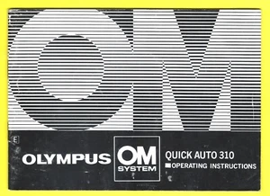 OLYMPUS MANUAL OM SYSTEM OPERATING INSTRUCTIONS FOR 250 FILM BACK - Picture 1 of 1