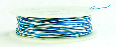 Blue/white Jumper Wire #22 Awg, 400' Roll - 10025202 • 29.20$