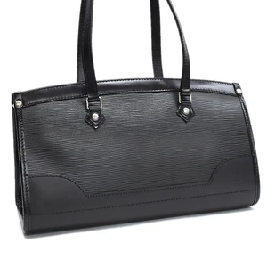 Auth LOUIS VUITTON Epi Madeleine PM Noir M59332 Hand Bag Black d4b13 T00P - Picture 1 of 9
