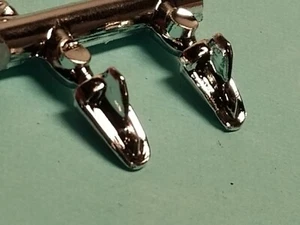 1:16 Model Part *** HOOD Ornaments for AMT 1957 Chevy Bel Air Convertible - Picture 1 of 5