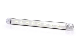12V + ¡EXTRA DELGADO!! ILUMINACIÓN INTERIOR LED - 8 LED 238 mm - LUZ INTERIOR  - Imagen 1 de 1