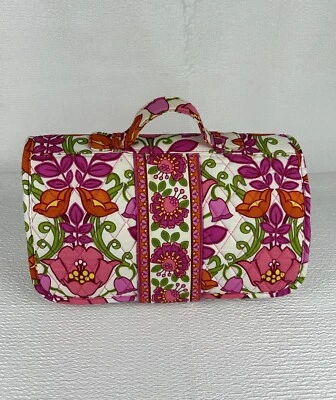 VERA BRADLEY Almohadilla Cambiadora Bebé Carrito Rosa Naranja Blanco Floral Foto 1 de 4