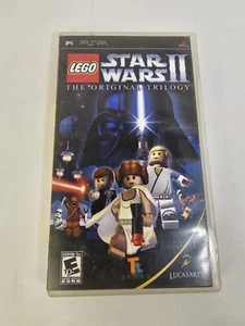 lego star wars ii the original trilogy psp case and manual only NO GAME - Picture 1 of 3