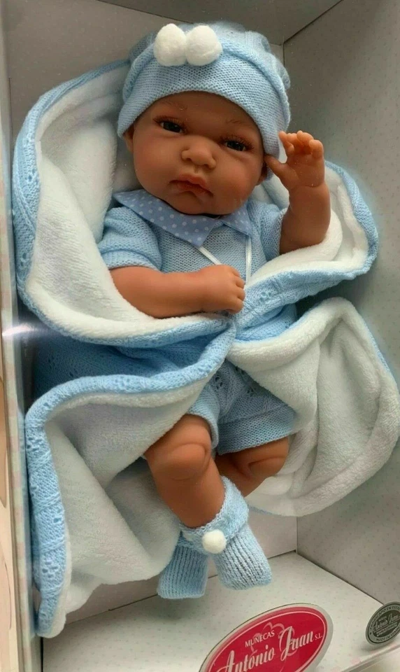 MUÑECA RENACIDA BEBÉ RECIÉN NACIDO Anatómicamente Correcta Niño por Antonio Juan NUEVA Foto 1 de 1
