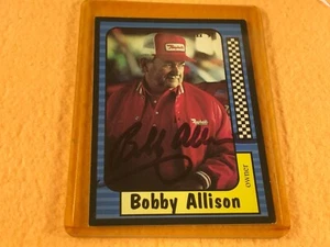 Z2-91 BOBBY ALLISON AUTOGRAPHED NASCAR TRADING CARD - 1991 MAXX - Bild 1 von 2