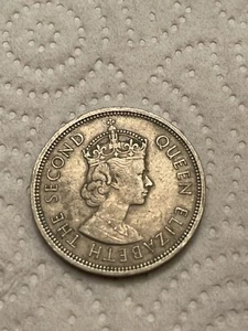 Hong Kong coins 1970 AD Hong Kong one dollar 1 dollar Elizabeth II ELIZABETH - Picture 1 of 2
