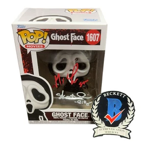 Matthew Lillard Skeet Ulrich Signed Autograph Ghost Face Funko Pop Scream BAS - Picture 1 of 2
