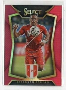 2015/16 PANINI SELECT JEFFERSON FARFAN VARIATION RED PRIZM (091/199)