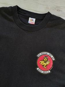 GBRS U.S. Special Forces Dust Devils Men's Vintage Single Stitch T-shirt Medium - Picture 1 of 12