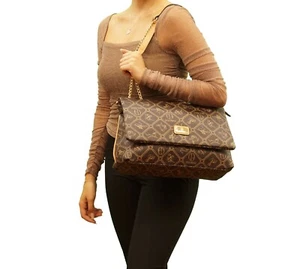 ¡NUEVO Hermoso bolso de mano/hombro de mujer marrón ¡IMPRESCINDIBLE para cualquier mujer!❤ - Imagen 1 de 23