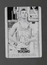 2007-08 Upper Deck Series 1  Nick Young  Black  Printing Plate  #1/1