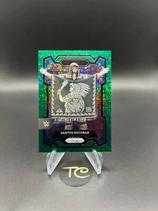 2024 Panini Prizm WWE Santos Escobar Green Undercard Disco - #113 SP /49 G367 - Bild 1 von 2