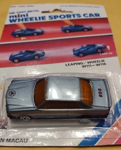 Vintage NOS Sealed Die Cast Mini Wheelie Sports Car Mercedes Benz (?) Coupe Rare - Picture 1 of 7