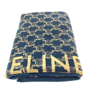 CELINE 29GAC115P Bath towel Interior Throw Blanket Triomph logo Beach towel - Picture 1 of 16