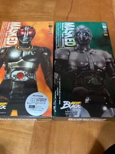 RAH Kamen Rider BLACK & Shadow Moon Figures - Picture 1 of 8