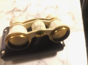 1960's,Vintage Russian USSR Theater Binoculars with Carl Zeiss lenses,Orig.Case - Picture 1 of 8