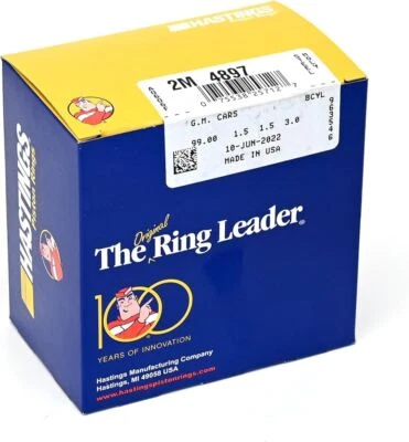 HASTINGS Moly Piston Rings Set for 1997-2004 Chevy Pontiac 5.7L LS1 LS6 STD - Image 1 of 4