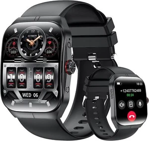2025 Smart Watch For Men/Women, IP68 Waterproof NFC Bluetooth Call Sport Watch - Picture 1 of 10